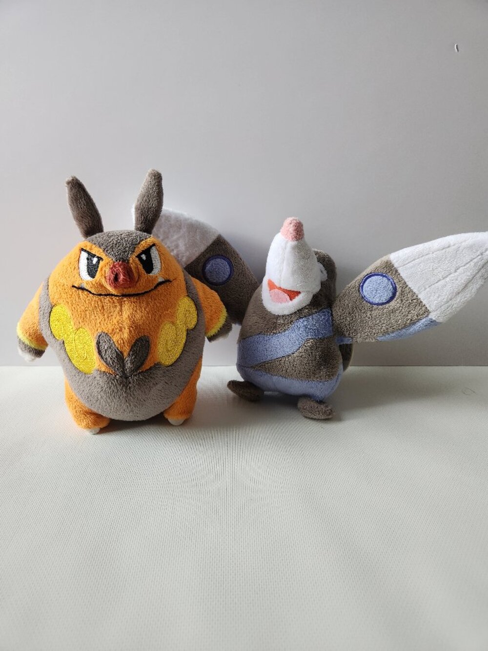 Pokemon 2011 JAKKS Pacific Pignite Drilbur Plush Lot Set 2 Stuffed Toys Nintendo